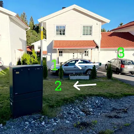 15mins From Oslo Airport With Free Parking 게스트하우스 Nannestad